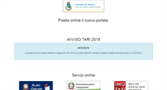 Desktop Screenshot of comunedistatte.gov.it